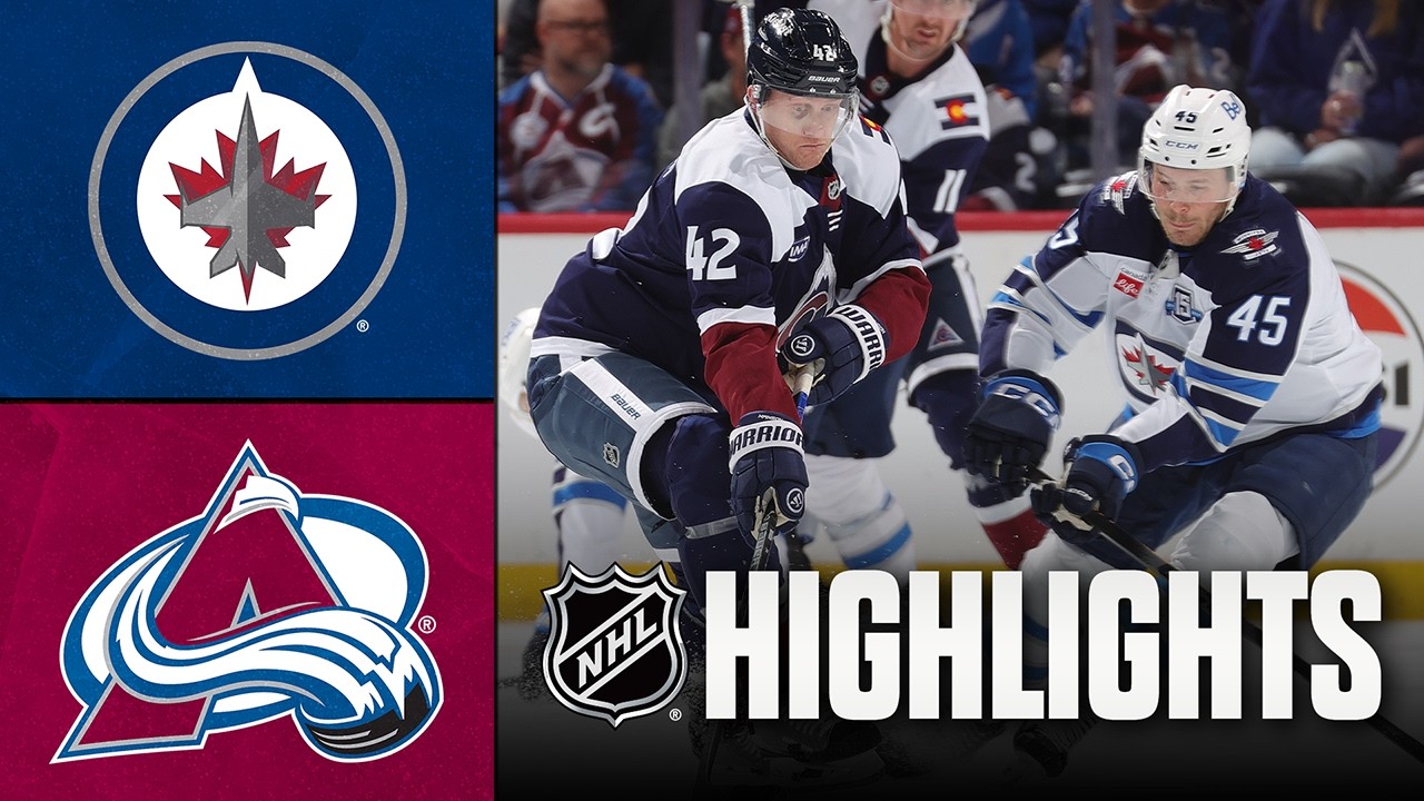Jets vs. Avalanche | NHL Highlights | March 28, 2026