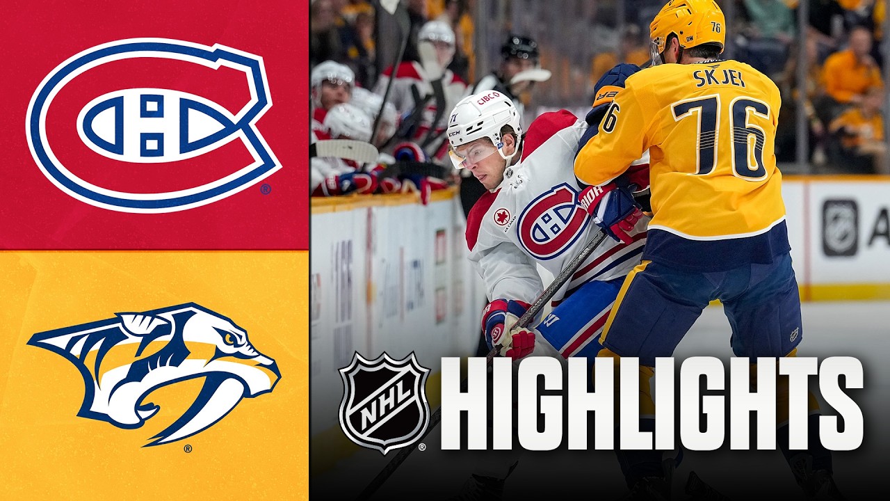 Canadiens vs. Predators | NHL Highlights | March 28, 2026