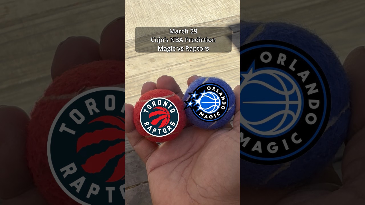 Cujo’s NBA Picks | Orlando Magic vs Toronto Raptors 🏀 03-29-2026 #CujoCatches