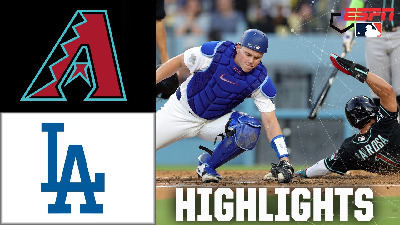Arizona Diamondbacks vs. Los Angeles Dodgers | Full Game Highlights | ESPN MLB