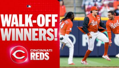 Cincinnati Reds win their first game of the 2026 season in WALK-OFF fashion! 🤩 | MLB Highlights