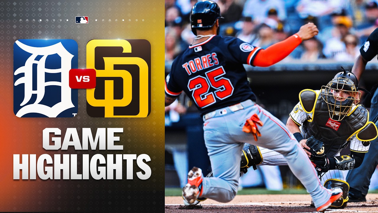 Tigers vs. Padres Game Highlights (3/28/26) | MLB Highlights