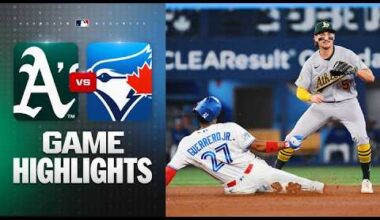 A's vs. Blue Jays Game Highlights (3/28/26) | MLB Highlights