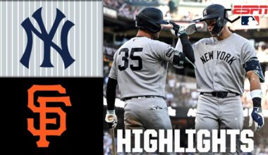 STILL PERFECT 🤩 New York Yankees vs. San Francisco Giants | Full Game Highlights | ESPN MLB