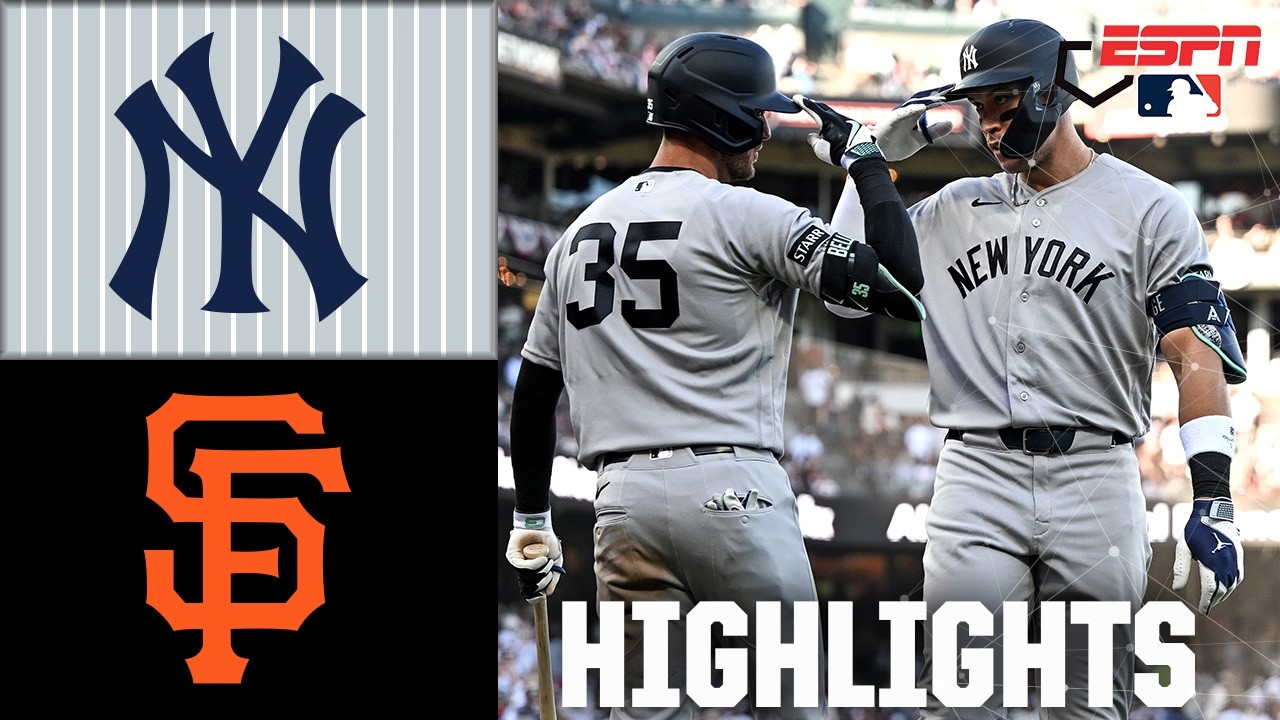 STILL PERFECT 🤩 New York Yankees vs. San Francisco Giants | Full Game Highlights | ESPN MLB