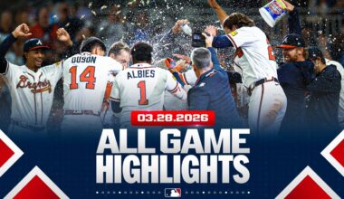 Highlights from ALL GAMES on 3/28! (FIVE walk-off wins, Dodgers & Yankees sweep, and MORE!)