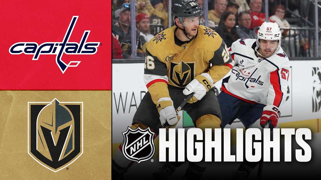 Capitals vs. Golden Knights | NHL Highlights | March 28, 2026