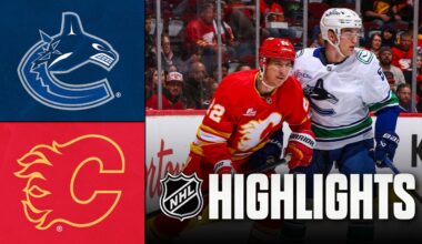 Canucks vs. Flames | NHL Highlights | March 28, 2026