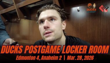 Cutter Gauthier: "To win games in this league, you got to play a full 60" | Ducks lose in Edmonton