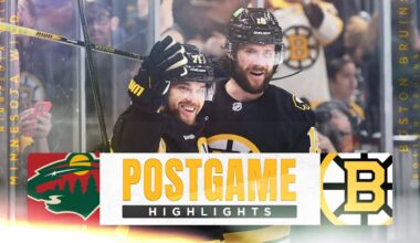 CONDENSED GAME: Boston Bruins vs. Minnesota Wild - 3/28/2026