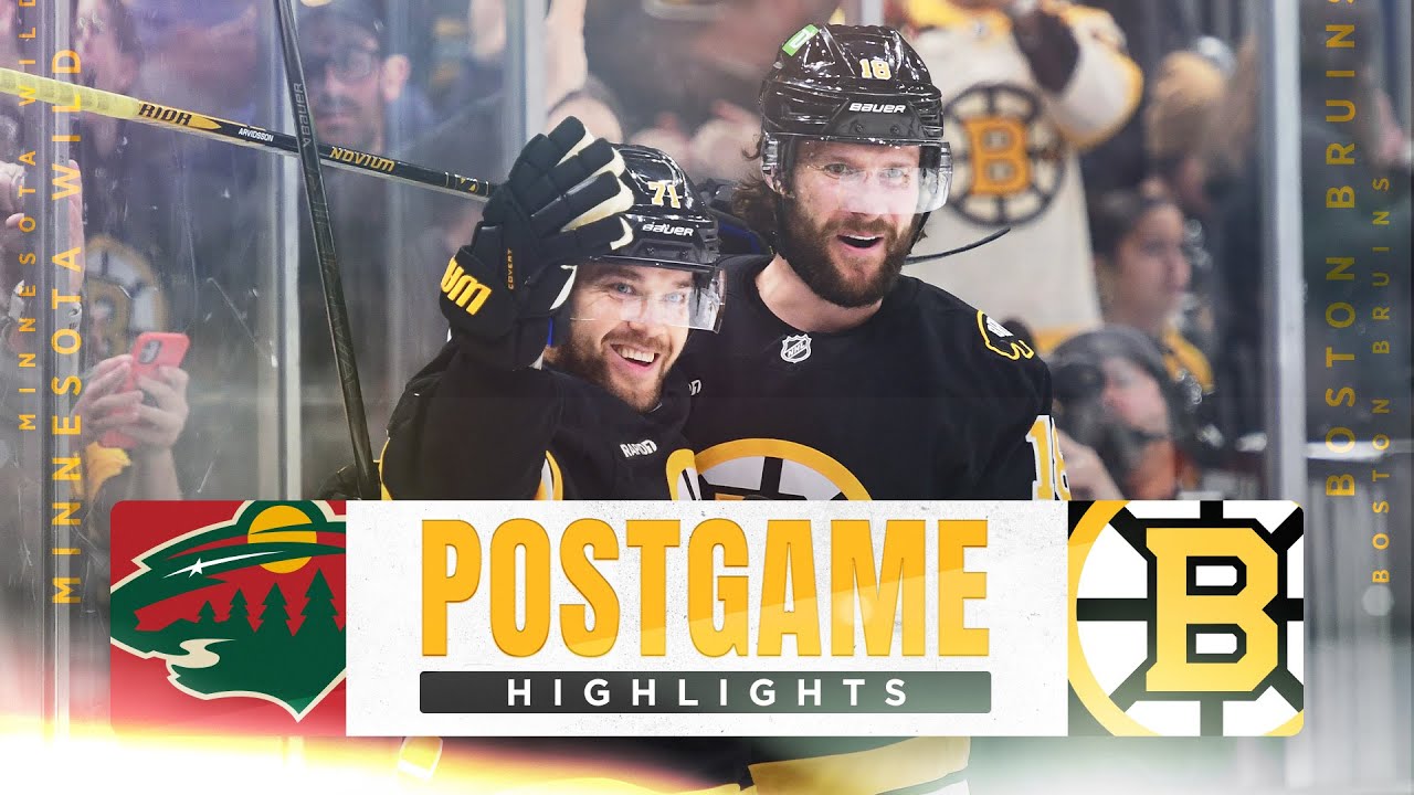 CONDENSED GAME: Boston Bruins vs. Minnesota Wild - 3/28/2026