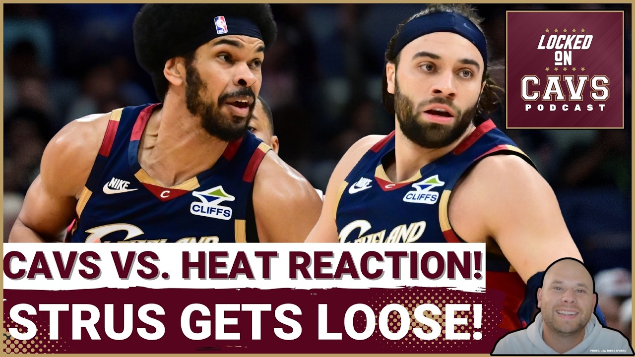 REACTION: Cleveland Cavaliers DEMOLISH Miami Heat in Jarrett Allen's RETURN! | Max Strus GOES OFF!