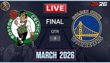 NBA LIVE!  Boston CELTICS  vs  Golden State WARRIORS  |  NBA Regular Season   |   NBA 2K26  |