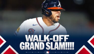 WALK-OFF GRAND SLAM FOR THE BRAVES! (Full inning UNCUT) | MLB Highlights