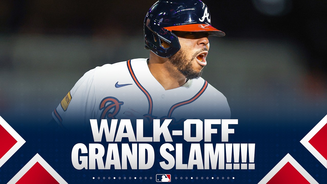 WALK-OFF GRAND SLAM FOR THE BRAVES! (Full inning UNCUT) | MLB Highlights