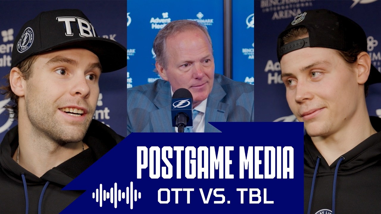 Postgame Media vs TBL | Lilleberg, Hagel, Cooper
