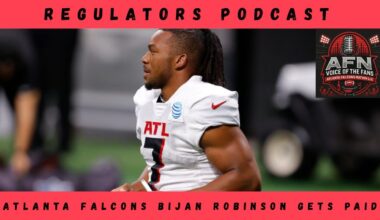 Regulators Podcast - Atlanta Falcons extend Bijan Robinsons contract