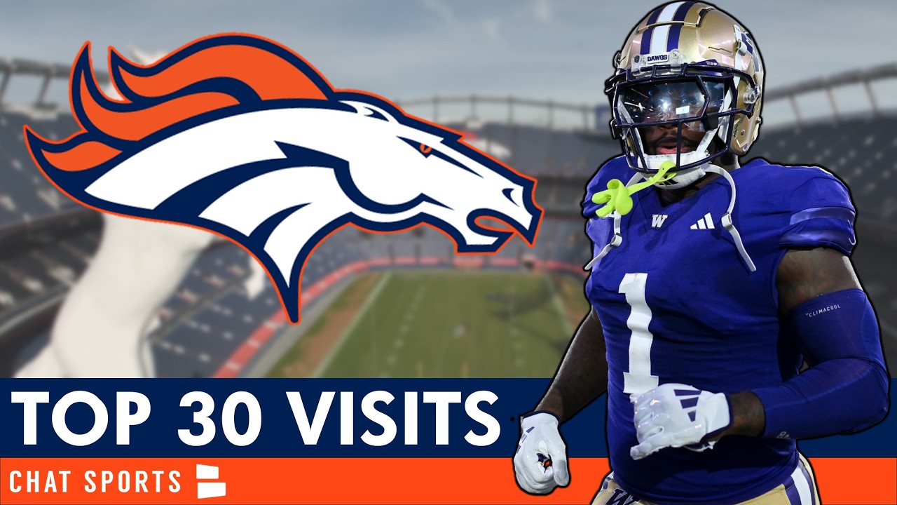 Denver Broncos Top 30 NFL Draft Visits Tracker (so far) | 2026 NFL Draft