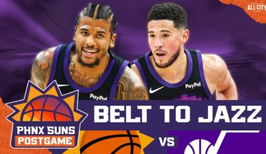 POSTGAME: Phoenix Suns DESTROY Jazz Behind Jalen Green, Devin Booker & Khaman Maluach