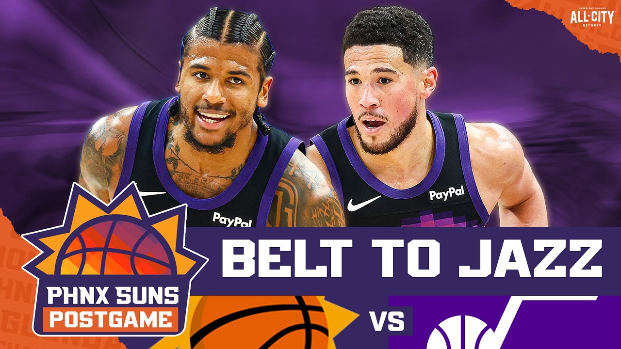 POSTGAME: Phoenix Suns DESTROY Jazz Behind Jalen Green, Devin Booker & Khaman Maluach