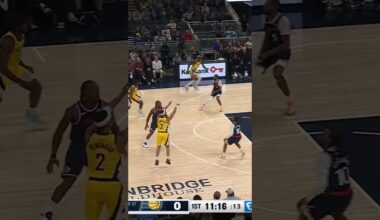 The First of 4 Q1 Triples Comes from Andrew Nembhard 👌