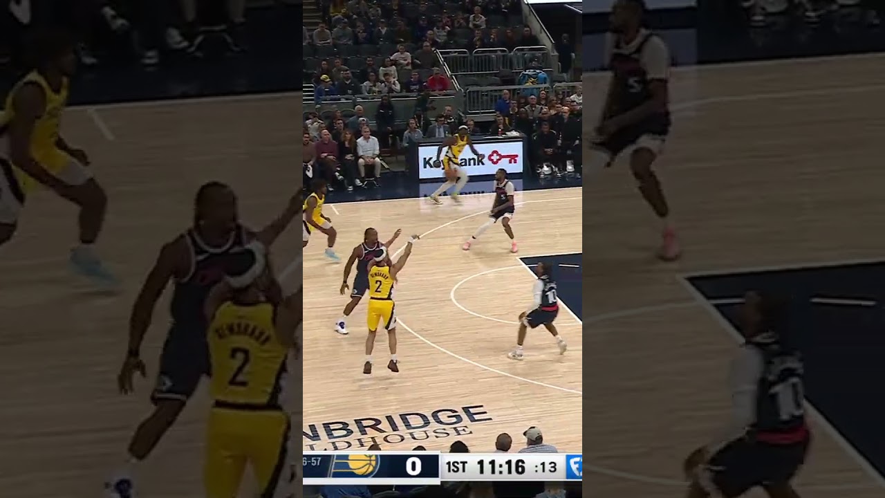 The First of 4 Q1 Triples Comes from Andrew Nembhard 👌