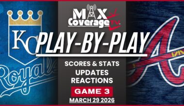 🔴LIVE - Kansas City Royals vs Atlanta Braves - Play-By-Play & Reactions (3/29/26)