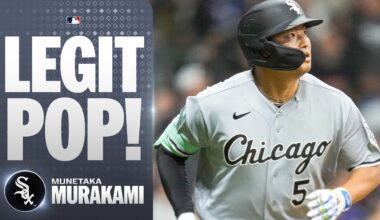 MUNETAKA MURAKAMI homers AGAIN for the White Sox! | MLB Highlights 村上 宗隆ハイライト