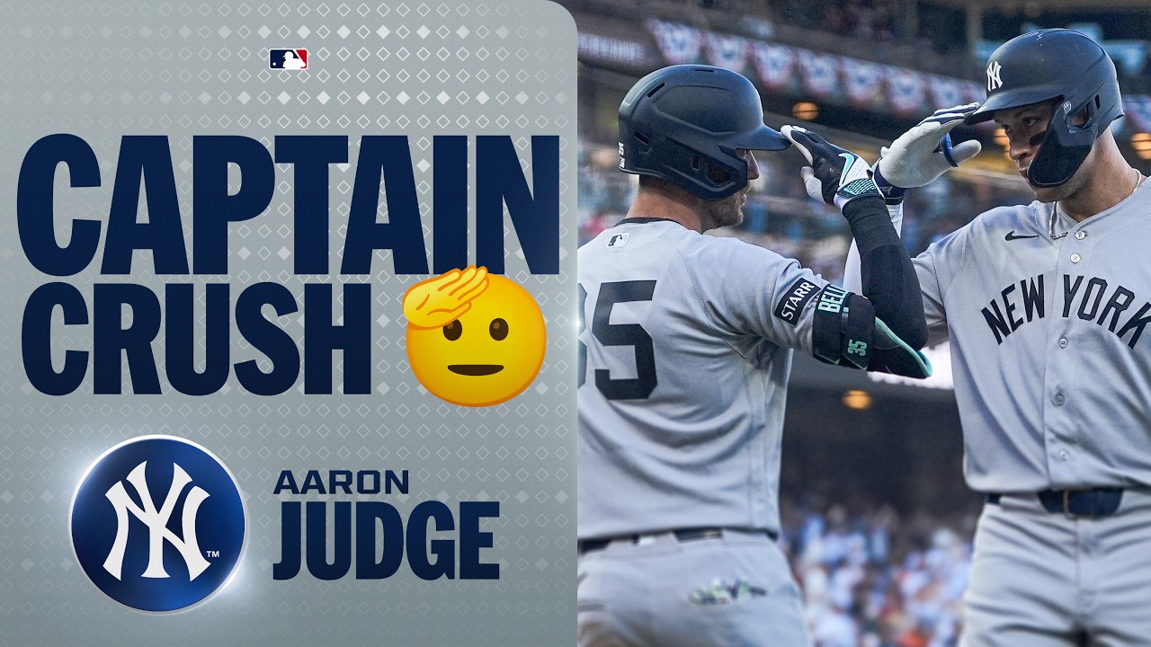 Aaron Judge homers for the SECOND STRAIGHT GAME! 🫡 | MLB Highlights