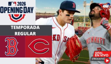 🔴 EN VIVO: Boston Red Sox Vs Cincinnati Reds - MLB - JUEGO 3