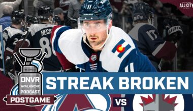 The Colorado Avalanche fall flat on home ice to Winnipeg Jets | DNVR Avalanche Postgame
