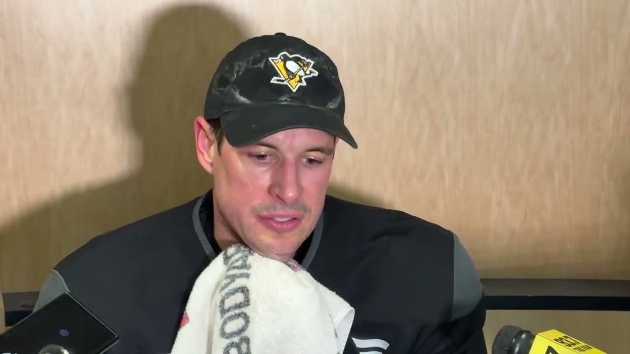 Sidney Crosby, Penguins, on his status and importance of Islanders game