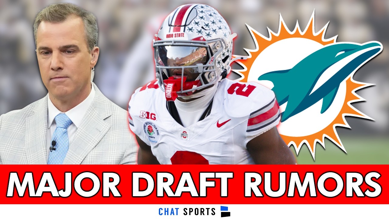 🚨MAJOR Miami Dolphins NFL Draft Rumors That Dolphins Fans Will LOVE!