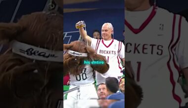 The NBA’s MOST INSANE Mascot 🤯  #nba #basketball #sports