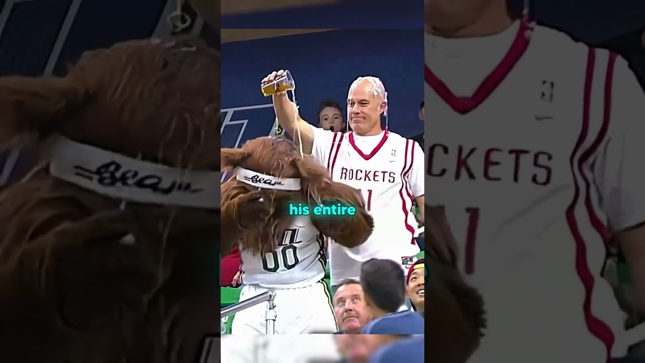 The NBA’s MOST INSANE Mascot 🤯  #nba #basketball #sports