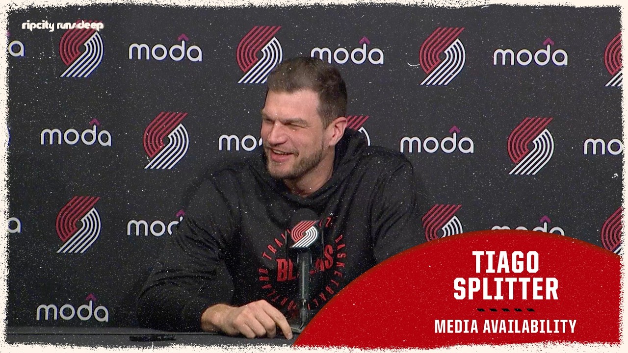 Tiago Splitter Pregame Media Availability | Portland Trail Blazers vs Wizards | Mar 29, 2026