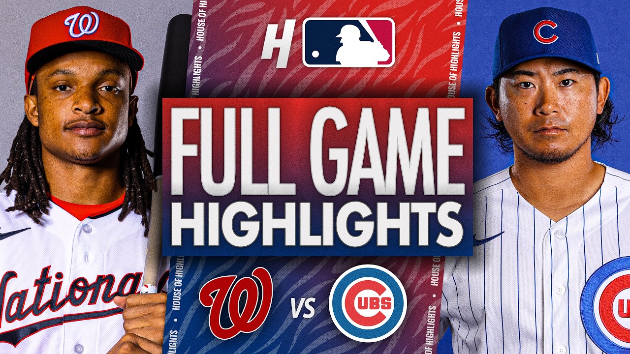 Washington Nationals vs Chicago Cubs - FULL GAME HIGHLIGHTS 🔥 March 29, 2026 MLB Season