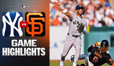 Yankees vs. Giants Game Highlights (3/28/26) | MLB Highlights