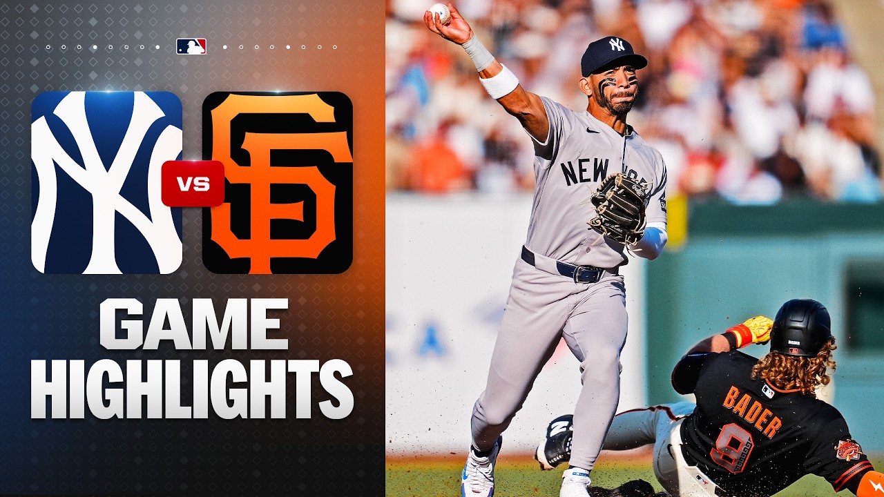 Yankees vs. Giants Game Highlights (3/28/26) | MLB Highlights