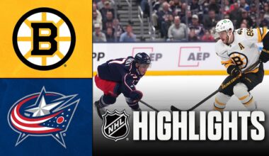 Bruins vs. Blue Jackets | NHL Highlights | March 29, 2026