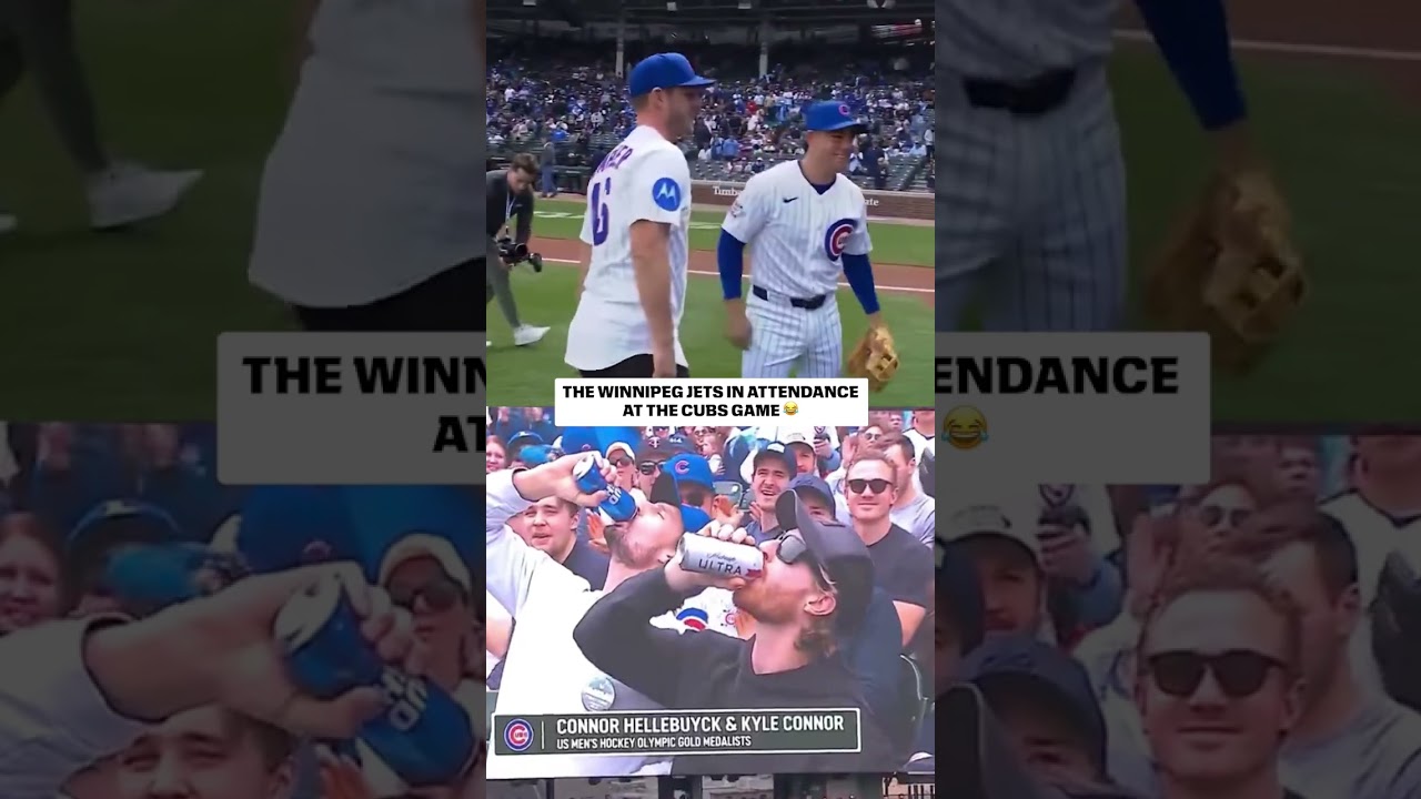 Winnipeg Jets 🤝 Chicago Cubs 😆