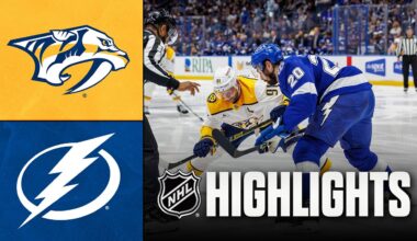 Predators vs. Lightning | NHL Highlights | March 29, 2026