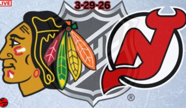 CHICAGO BLACKHAWKS vs NEW JERSEY DEVILS NHL HOCKEY LIVE GAME CAST & AUDIO