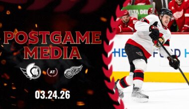 LIVE: Postgame Media OTT 3 DET 2