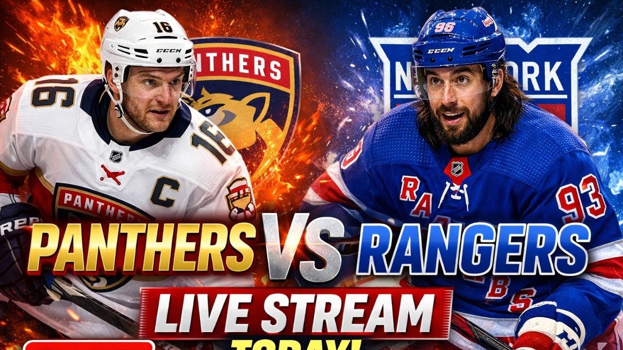 Florida Panthers vs New York Rangers LIVE STREAM