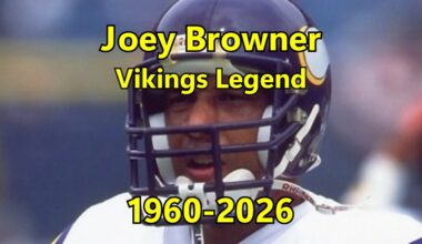 R.I.P. Minnesota Vikings Legend Joey Browner