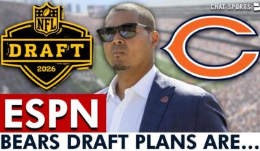 ESPN REVEALS Their Chicago Bears 2026 NFL Draft Strategy