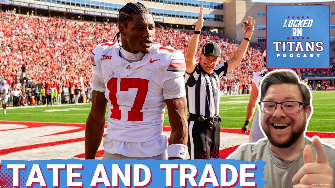 Mock Draft: Tennessee Titans TRADE BACK for Carnell Tate in BEST POSSIBLE START to NFL Draft