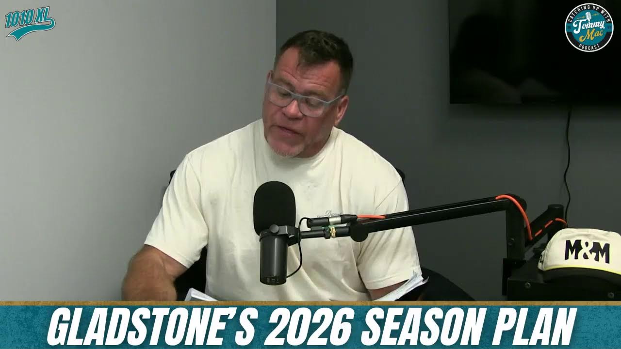 Gladstone's 2026 Jacksonville Jaguar Strategy? | Catching up with Tommy Mac 3/27