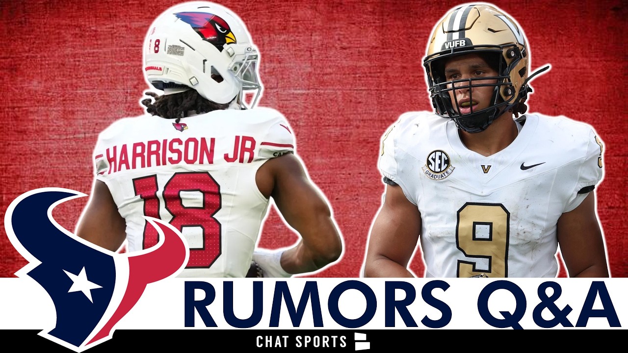 Texans Rumors Q&A: Trade For Marvin Harrison Jr. + Texans Eying Top Tight Ends In 2026 NFL Draft
